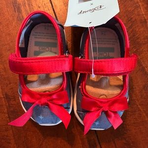 Toms X Disney Snow White Tiny Mary Jane New with Tag Toddle 4